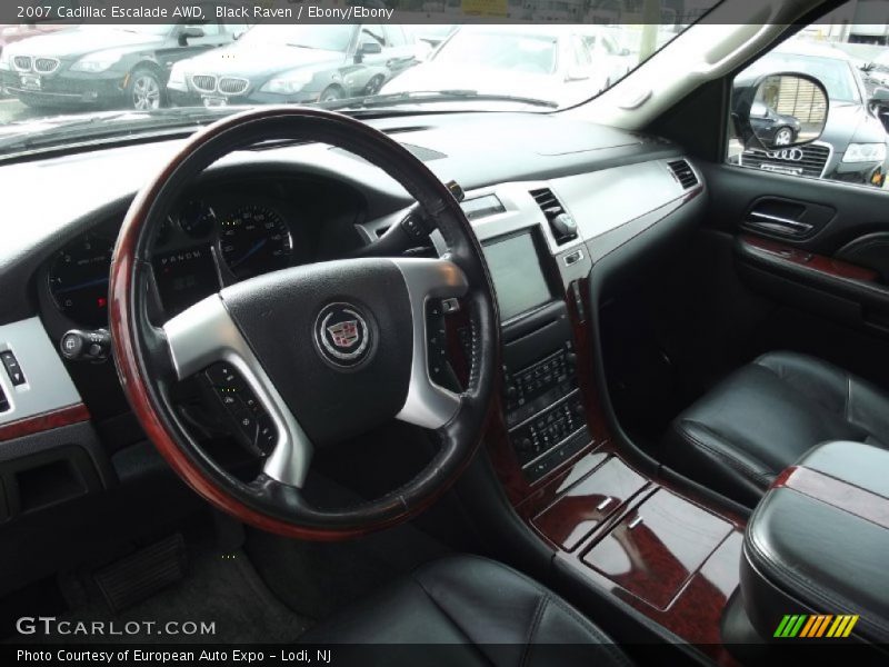 Black Raven / Ebony/Ebony 2007 Cadillac Escalade AWD