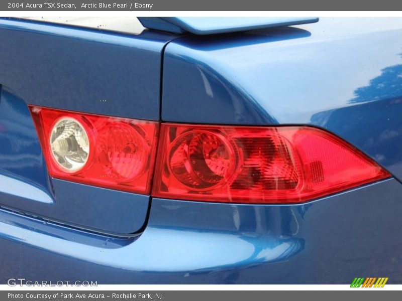Arctic Blue Pearl / Ebony 2004 Acura TSX Sedan