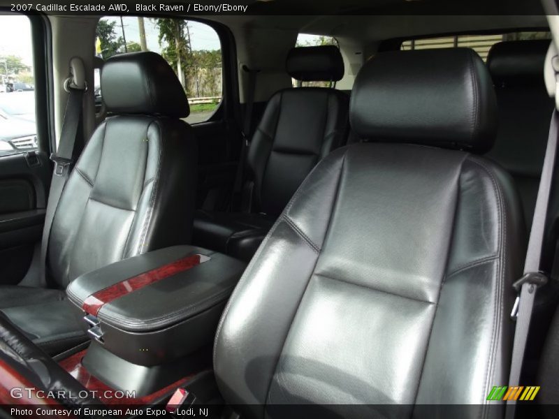 Black Raven / Ebony/Ebony 2007 Cadillac Escalade AWD
