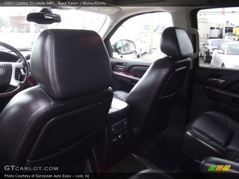 Black Raven / Ebony/Ebony 2007 Cadillac Escalade AWD