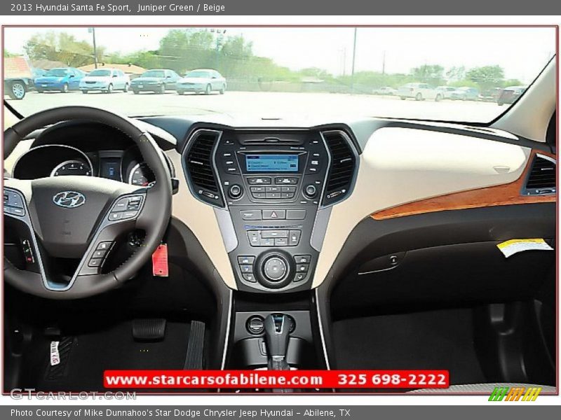 Juniper Green / Beige 2013 Hyundai Santa Fe Sport