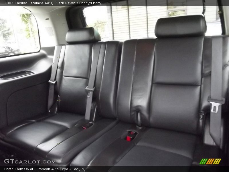 Black Raven / Ebony/Ebony 2007 Cadillac Escalade AWD