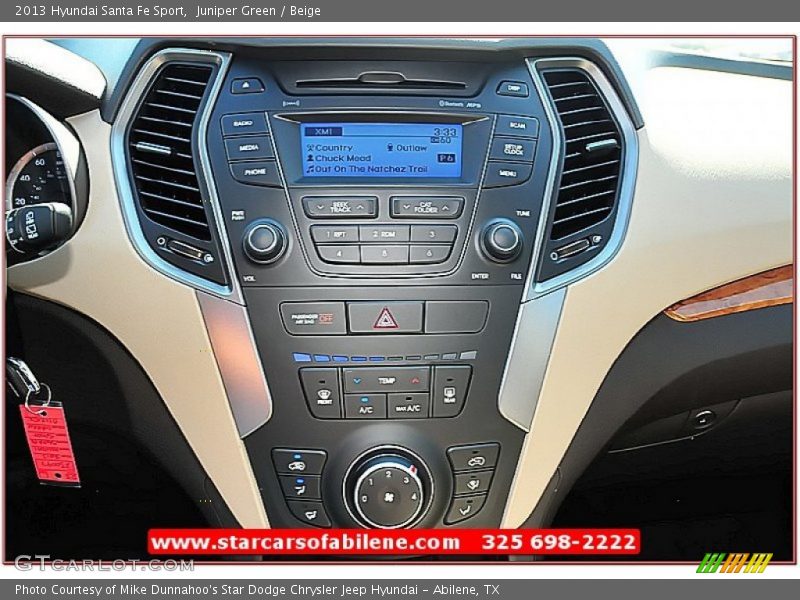 Juniper Green / Beige 2013 Hyundai Santa Fe Sport
