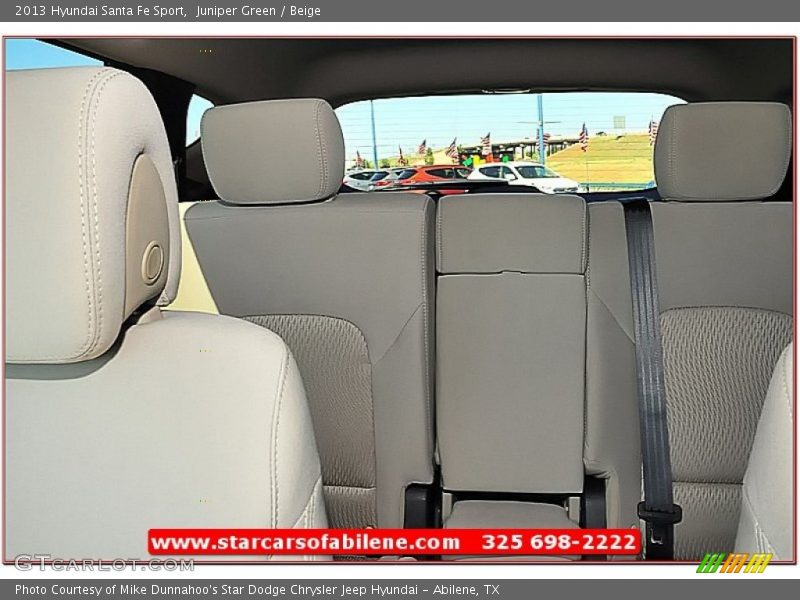 Juniper Green / Beige 2013 Hyundai Santa Fe Sport