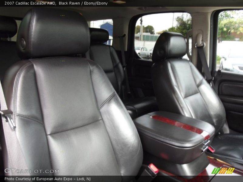 Black Raven / Ebony/Ebony 2007 Cadillac Escalade AWD