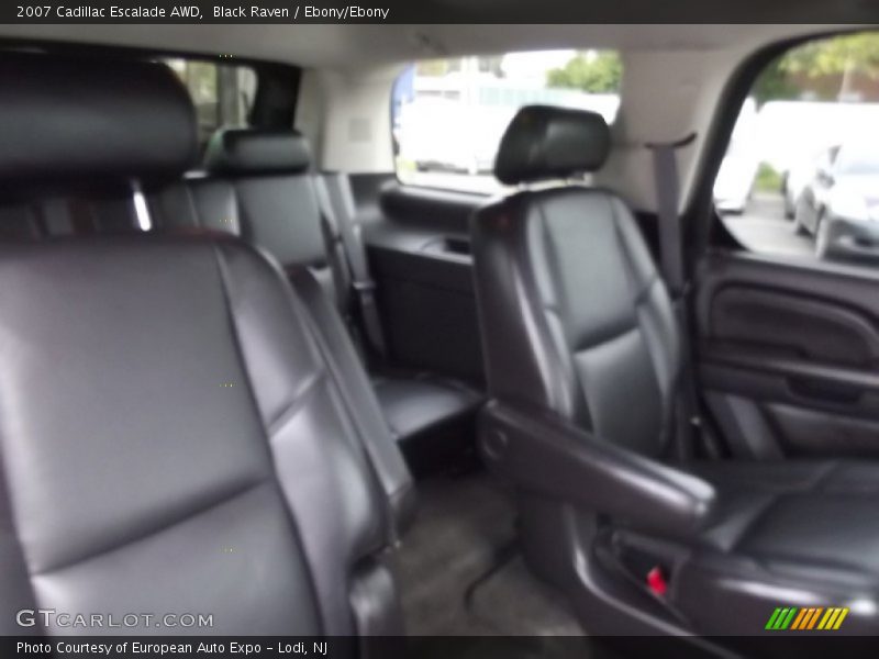 Black Raven / Ebony/Ebony 2007 Cadillac Escalade AWD
