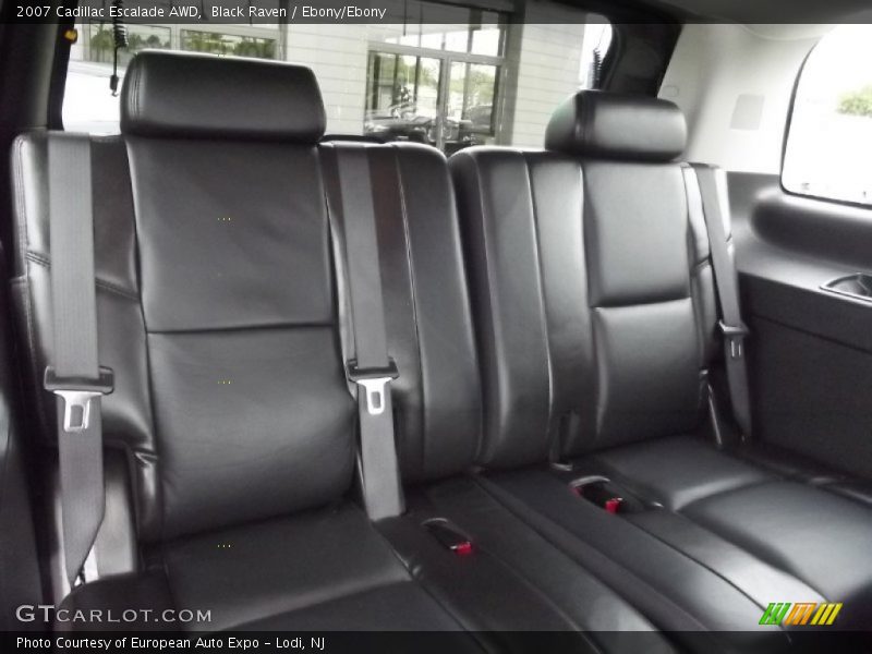 Black Raven / Ebony/Ebony 2007 Cadillac Escalade AWD