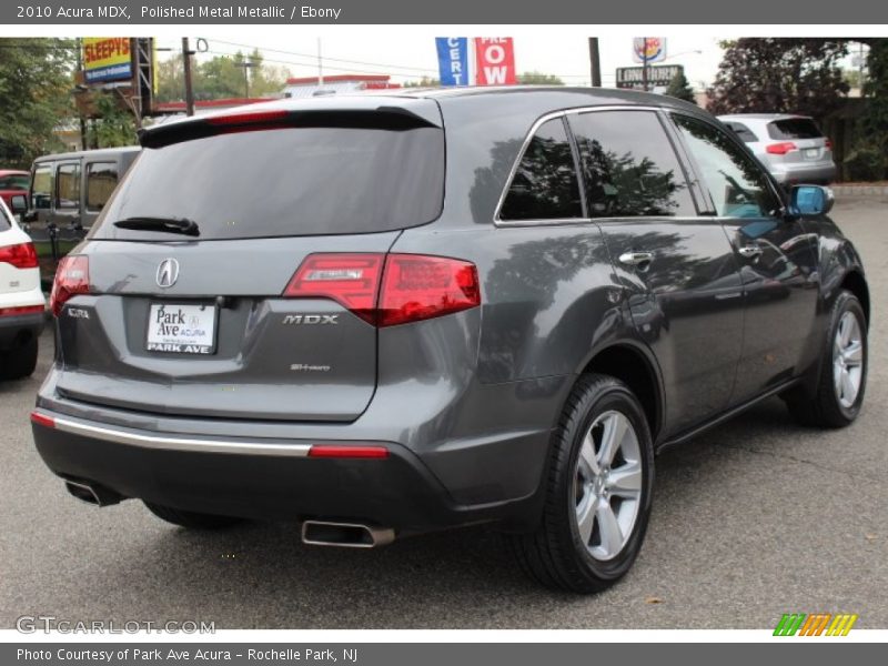 Polished Metal Metallic / Ebony 2010 Acura MDX