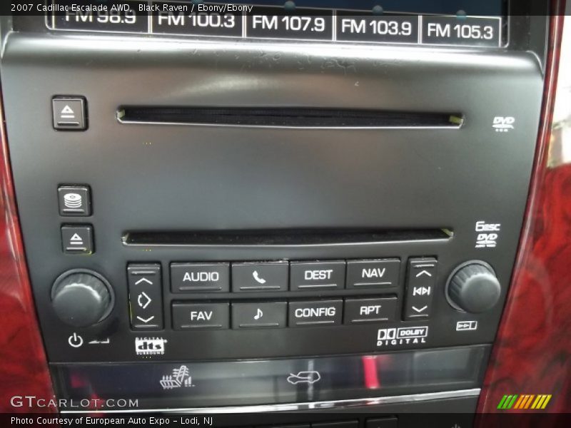 Black Raven / Ebony/Ebony 2007 Cadillac Escalade AWD