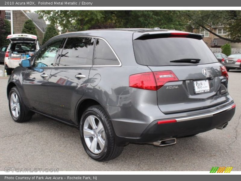 Polished Metal Metallic / Ebony 2010 Acura MDX