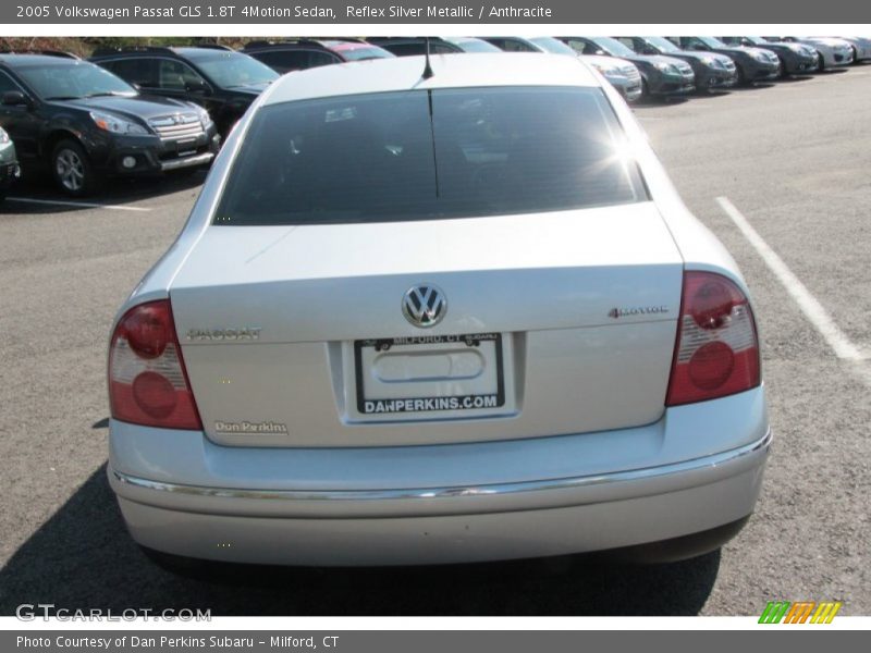 Reflex Silver Metallic / Anthracite 2005 Volkswagen Passat GLS 1.8T 4Motion Sedan