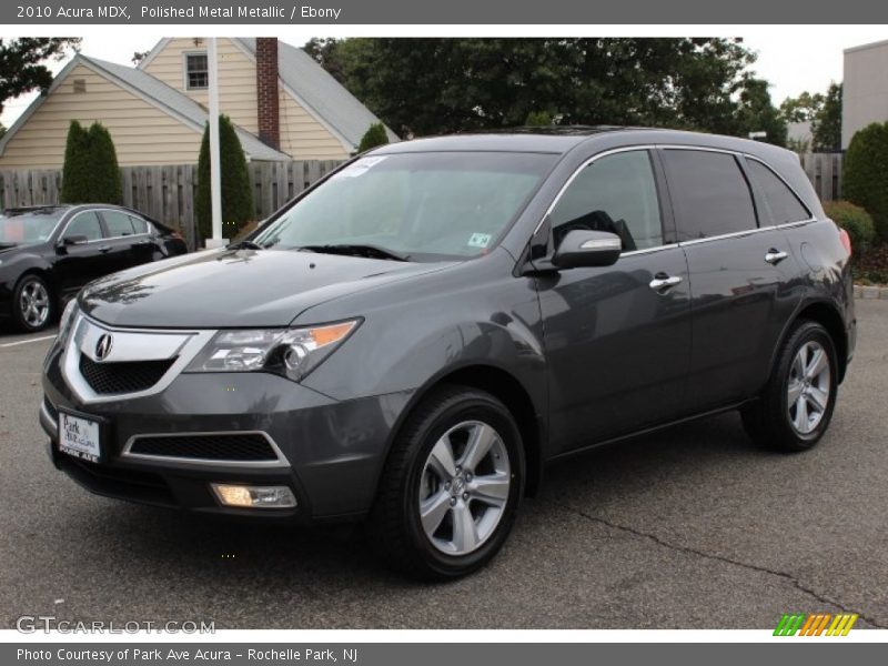 Polished Metal Metallic / Ebony 2010 Acura MDX