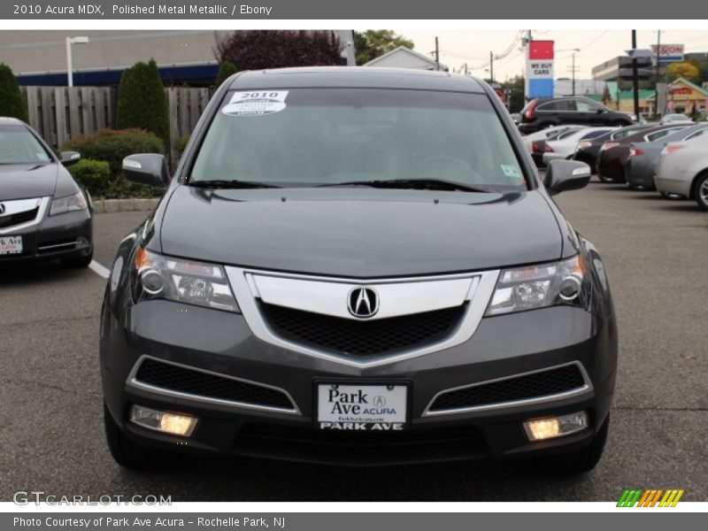 Polished Metal Metallic / Ebony 2010 Acura MDX