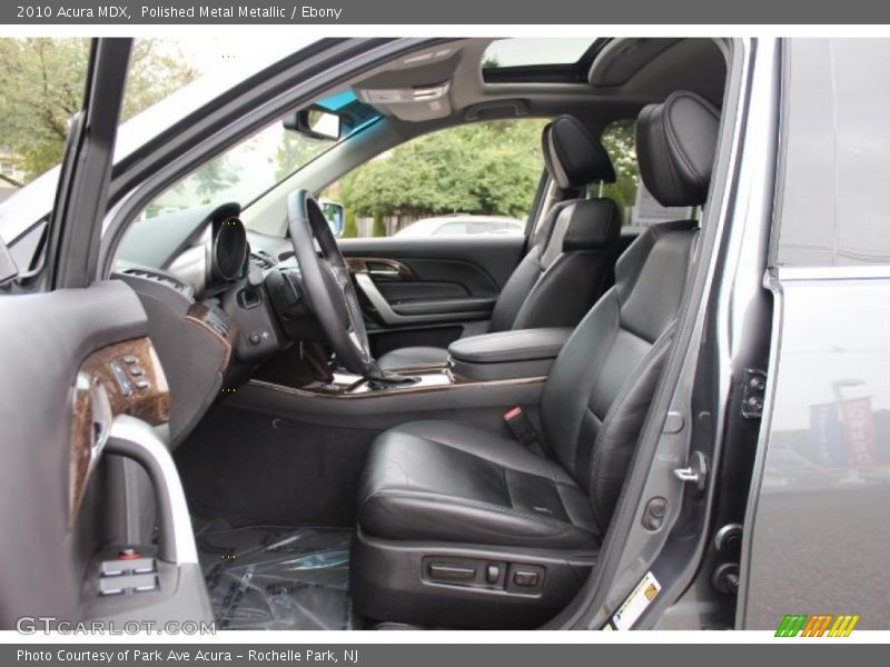 Polished Metal Metallic / Ebony 2010 Acura MDX