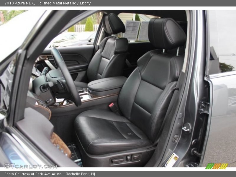 Polished Metal Metallic / Ebony 2010 Acura MDX