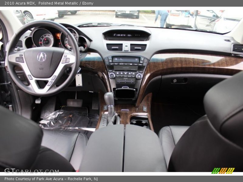 Polished Metal Metallic / Ebony 2010 Acura MDX
