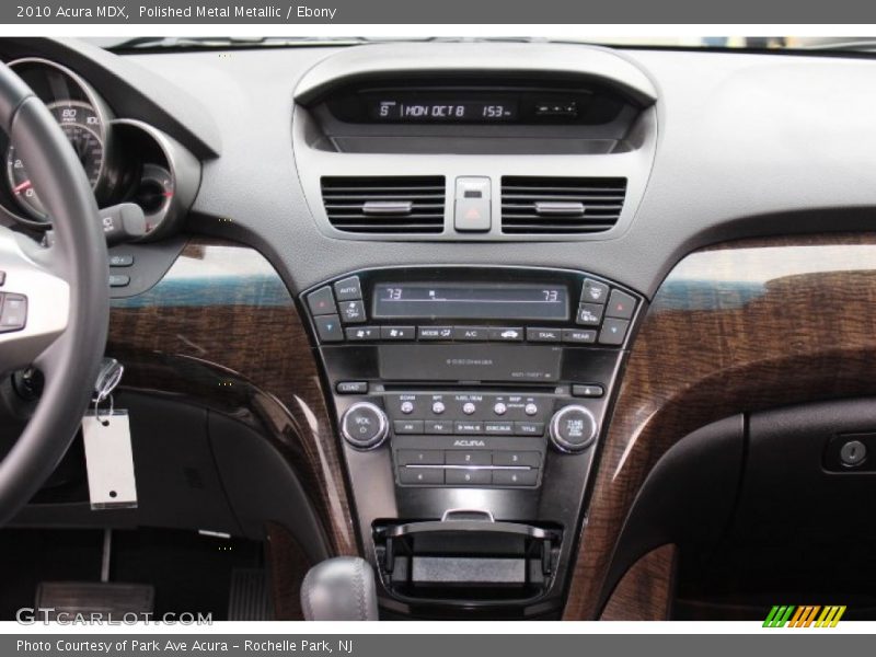 Polished Metal Metallic / Ebony 2010 Acura MDX