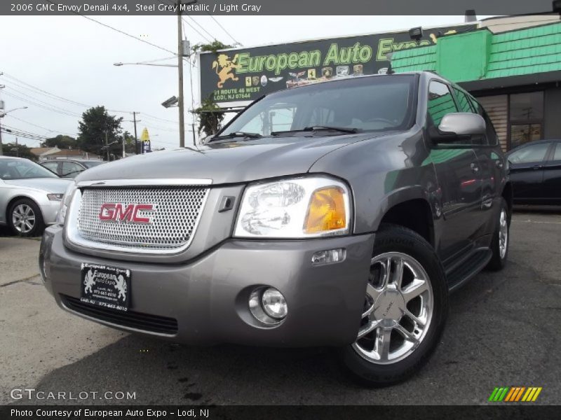 Steel Grey Metallic / Light Gray 2006 GMC Envoy Denali 4x4