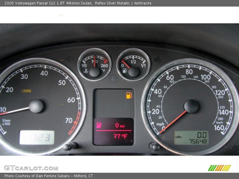 Reflex Silver Metallic / Anthracite 2005 Volkswagen Passat GLS 1.8T 4Motion Sedan