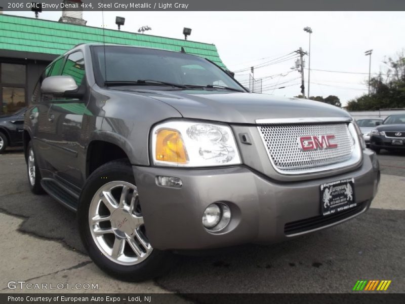 Steel Grey Metallic / Light Gray 2006 GMC Envoy Denali 4x4