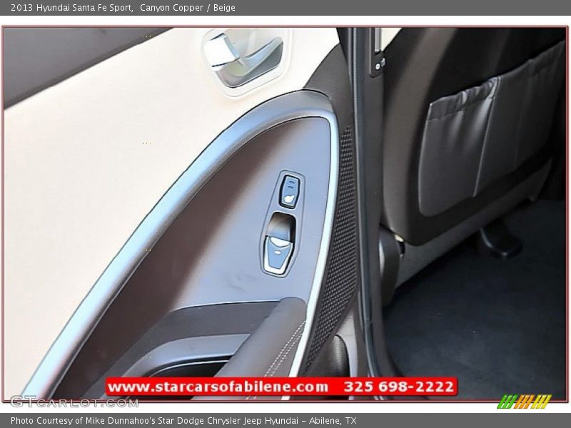 Canyon Copper / Beige 2013 Hyundai Santa Fe Sport