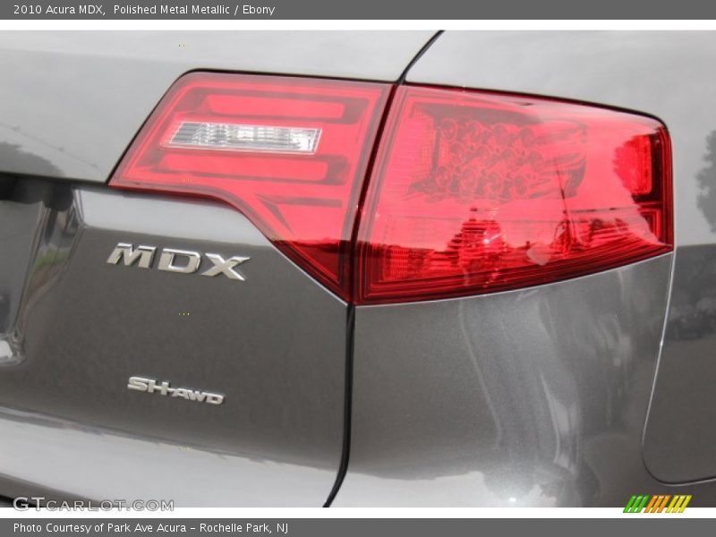 Polished Metal Metallic / Ebony 2010 Acura MDX