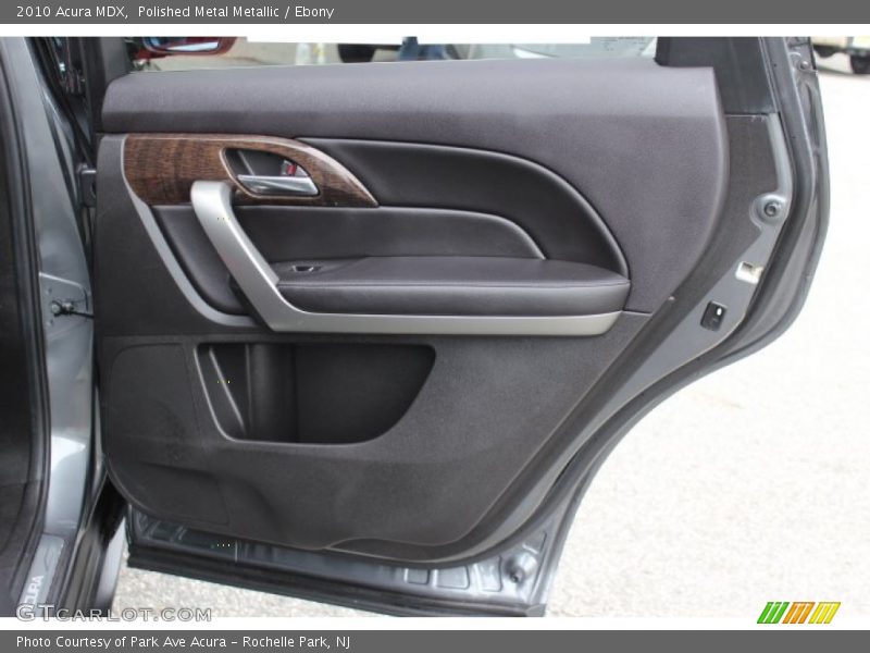 Polished Metal Metallic / Ebony 2010 Acura MDX