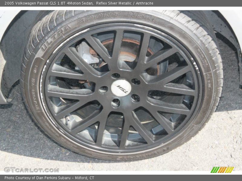 Reflex Silver Metallic / Anthracite 2005 Volkswagen Passat GLS 1.8T 4Motion Sedan