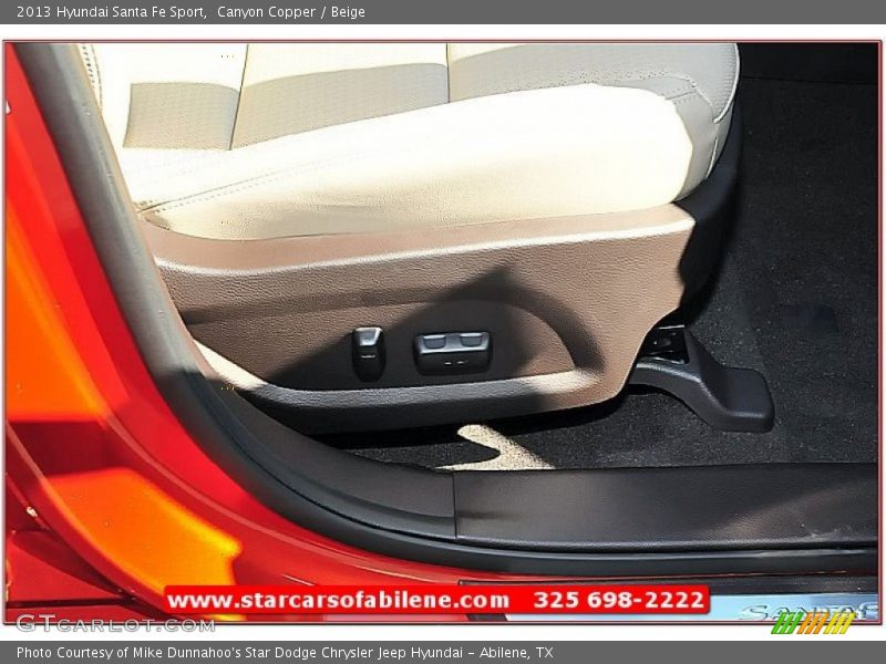 Canyon Copper / Beige 2013 Hyundai Santa Fe Sport
