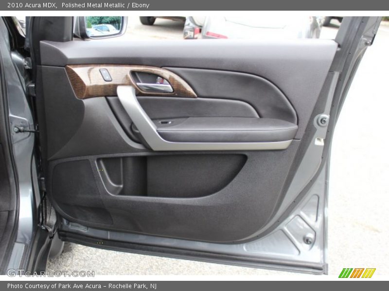 Polished Metal Metallic / Ebony 2010 Acura MDX
