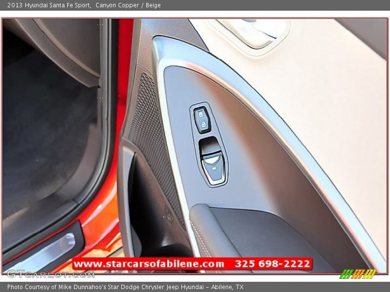 Canyon Copper / Beige 2013 Hyundai Santa Fe Sport