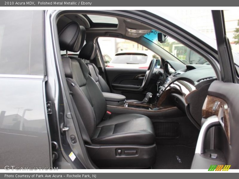 Polished Metal Metallic / Ebony 2010 Acura MDX