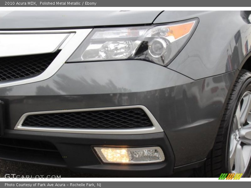 Polished Metal Metallic / Ebony 2010 Acura MDX