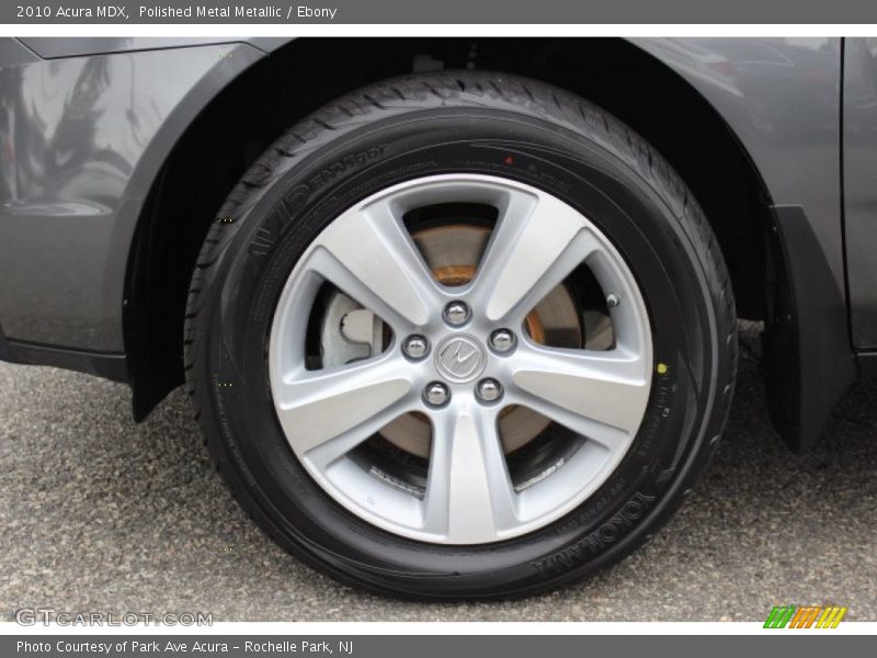 Polished Metal Metallic / Ebony 2010 Acura MDX