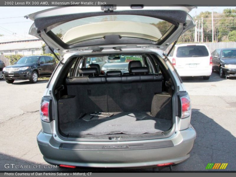 Millennium Silver Metallic / Black 2002 Lexus RX 300 AWD