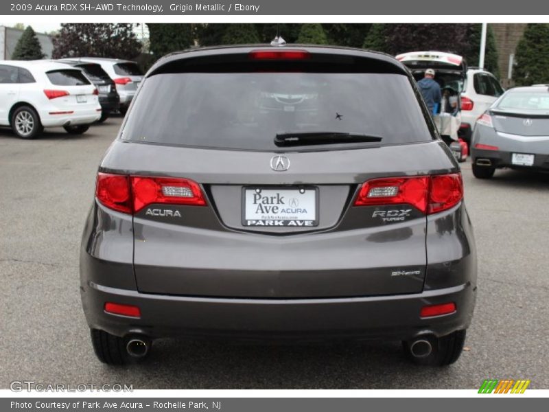 Grigio Metallic / Ebony 2009 Acura RDX SH-AWD Technology