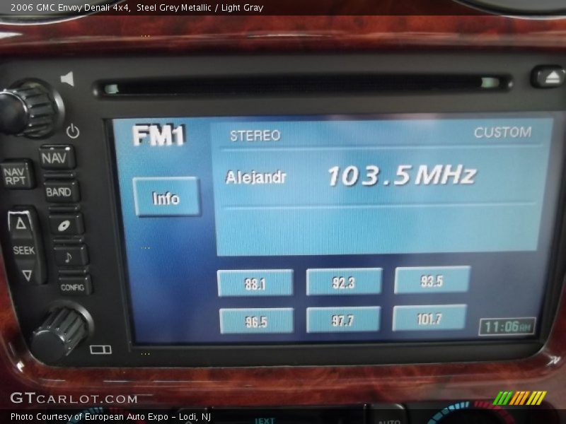 Steel Grey Metallic / Light Gray 2006 GMC Envoy Denali 4x4