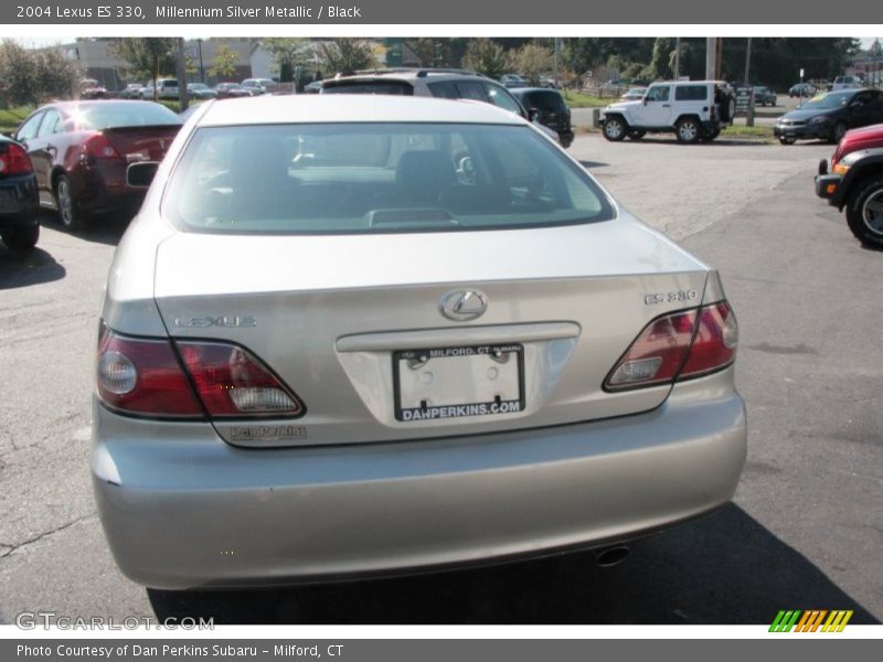 Millennium Silver Metallic / Black 2004 Lexus ES 330