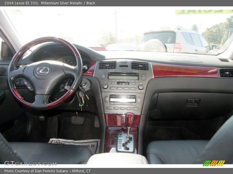 Millennium Silver Metallic / Black 2004 Lexus ES 330