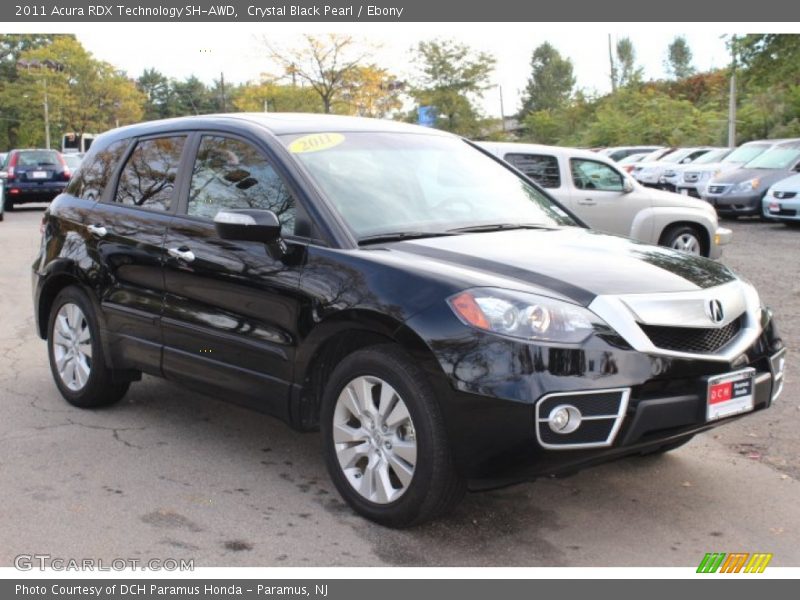 Crystal Black Pearl / Ebony 2011 Acura RDX Technology SH-AWD