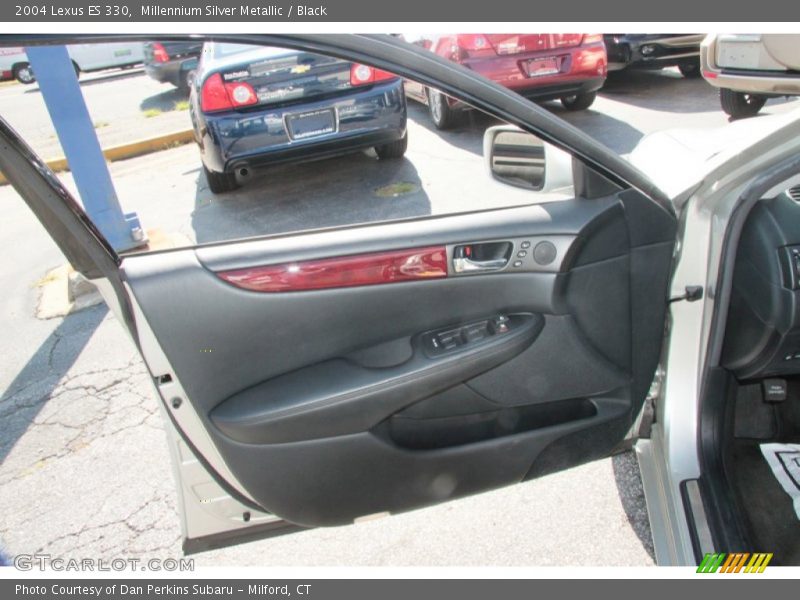 Millennium Silver Metallic / Black 2004 Lexus ES 330