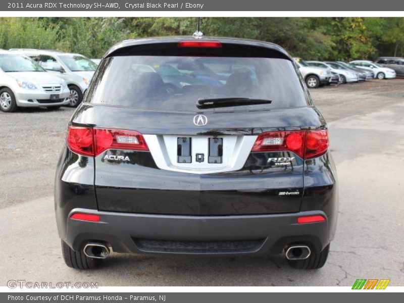 Crystal Black Pearl / Ebony 2011 Acura RDX Technology SH-AWD