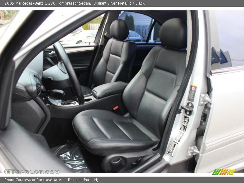 Front Seat of 2005 C 230 Kompressor Sedan