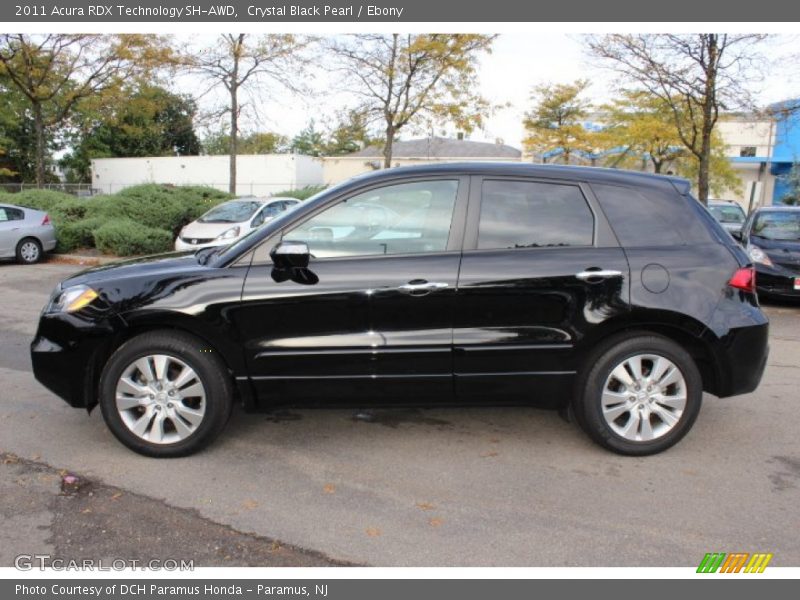 Crystal Black Pearl / Ebony 2011 Acura RDX Technology SH-AWD