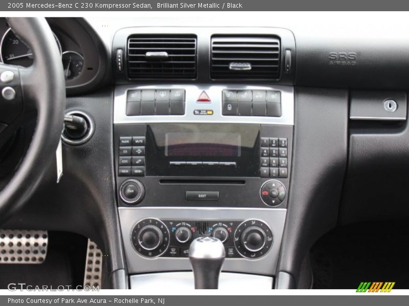 Controls of 2005 C 230 Kompressor Sedan
