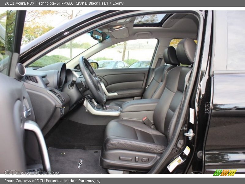 Crystal Black Pearl / Ebony 2011 Acura RDX Technology SH-AWD