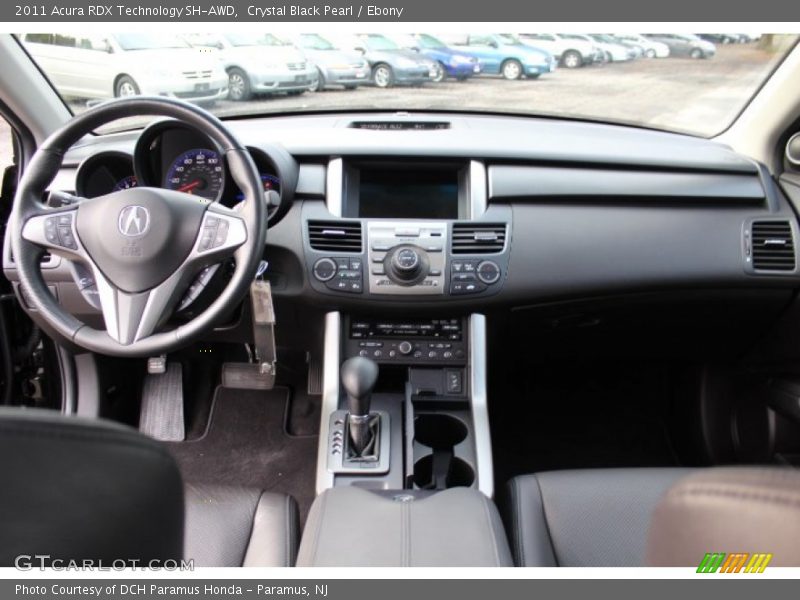 Crystal Black Pearl / Ebony 2011 Acura RDX Technology SH-AWD