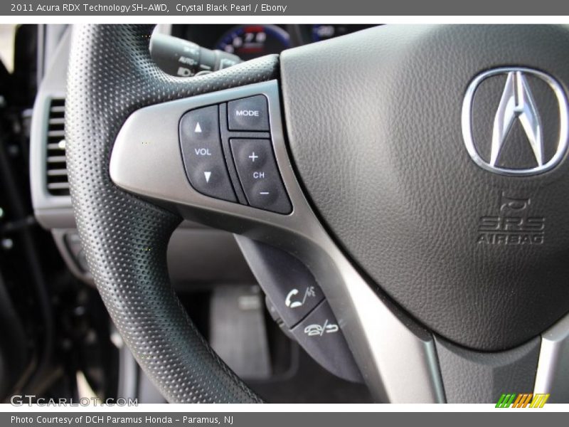 Crystal Black Pearl / Ebony 2011 Acura RDX Technology SH-AWD