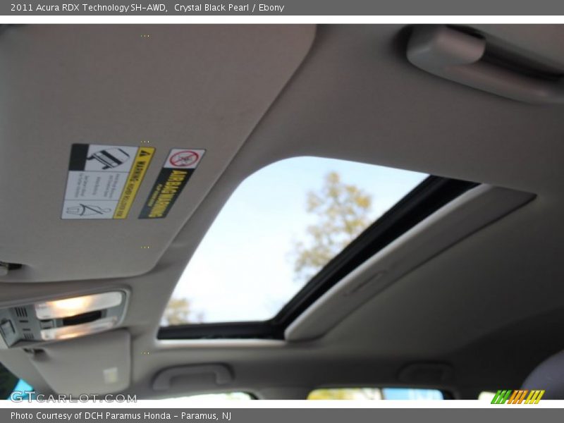 Crystal Black Pearl / Ebony 2011 Acura RDX Technology SH-AWD