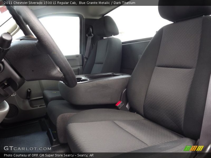 Blue Granite Metallic / Dark Titanium 2011 Chevrolet Silverado 1500 LS Regular Cab